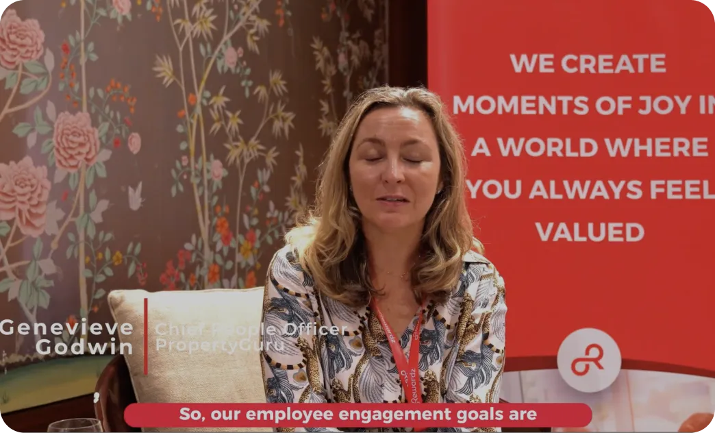 Client testimonial from an online real estate portal on improving employee engagement across five markets